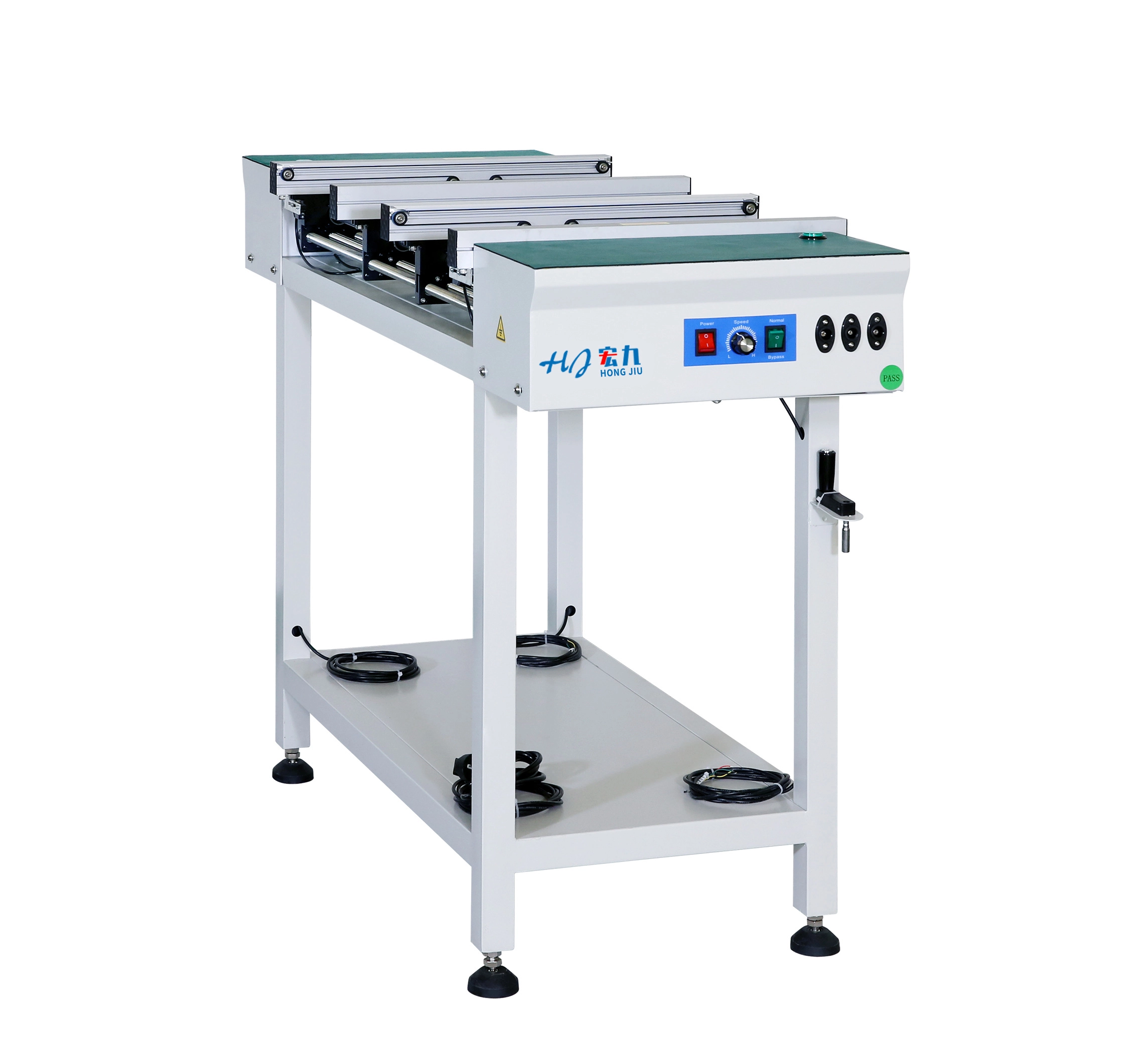 Double track feeder